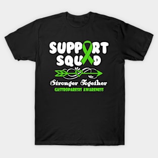 Gastroparesis Awareness Support Squad Stronger Together - In This Family We Fight Together T-Shirt